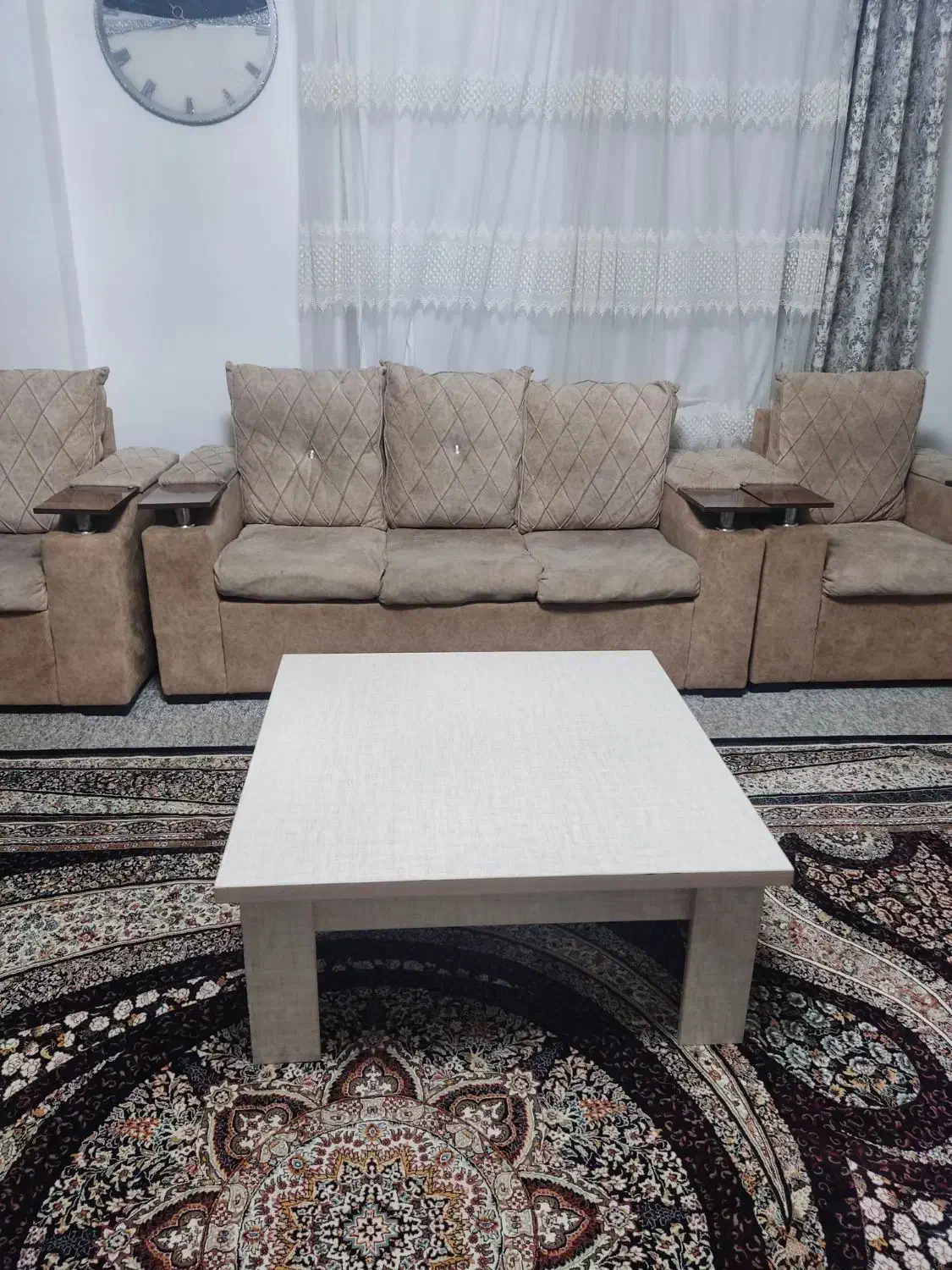 مبل راحتی هفت نفره|مبلمان خانگی و میز عسلی|چالوس, |دیوار