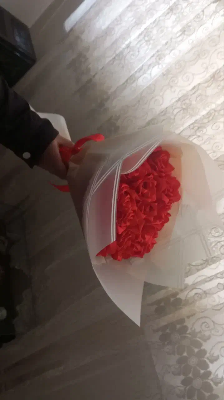 دسته گل روبانی|گل مصنوعی|باقرشهر, |دیوار