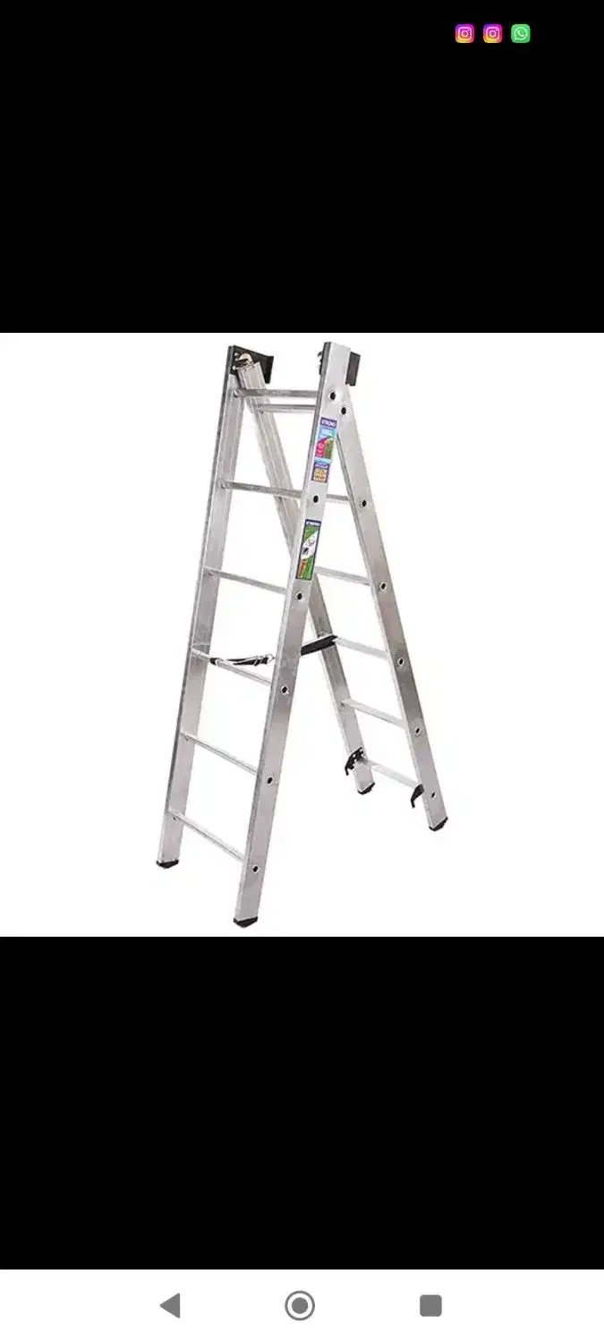 نردبان مخابراتی سیزده پله سه حالته|ابزارآلات|گرگان, |دیوار