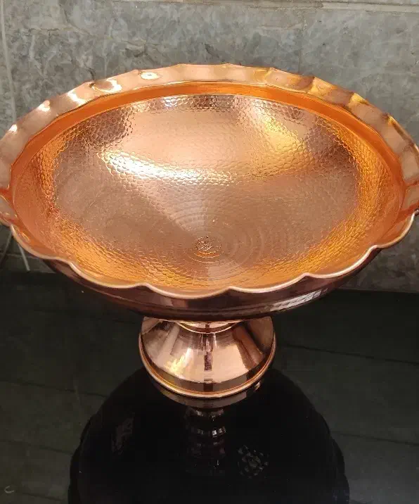 میوه خوری مسی سایز متوسط|ظروف سرو و پذیرایی|یزد, |دیوار