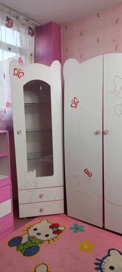 ست کامل تخت و کمد نوجوان|تخت و صندلی بچه|اصفهان, محمودیه|دیوار