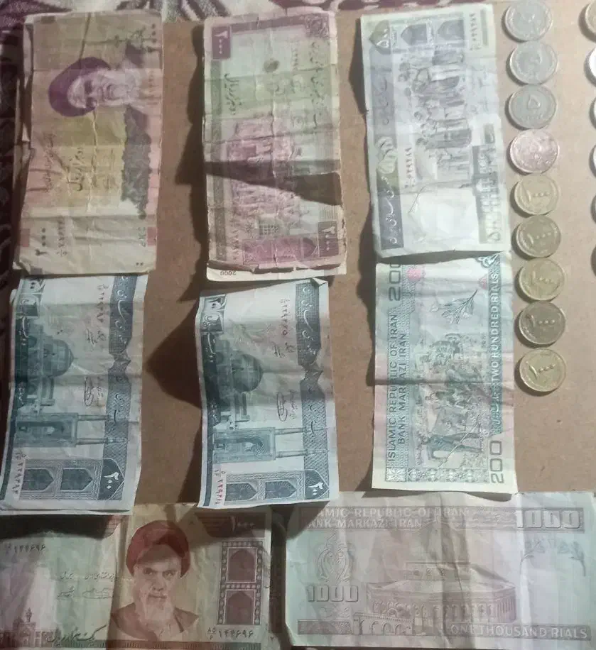 پول سکه قدیمی وپول کاغذی قدیمی|کلکسیون سکه، تمبر، اسکناس|مرودشت, ژیان|دیوار