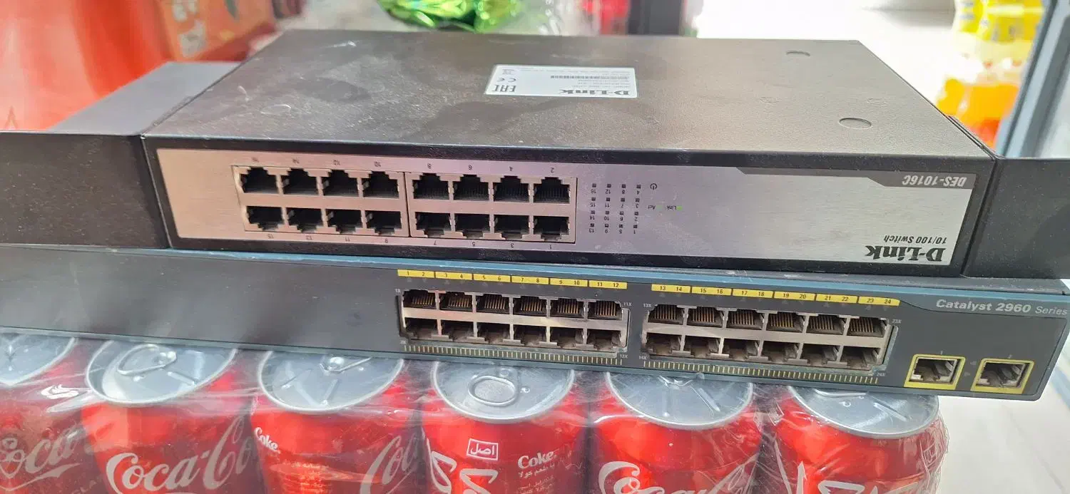 هاپ سوییچ سیسکو و دلینک|مودم و تجهیزات شبکه|تبریز, |دیوار