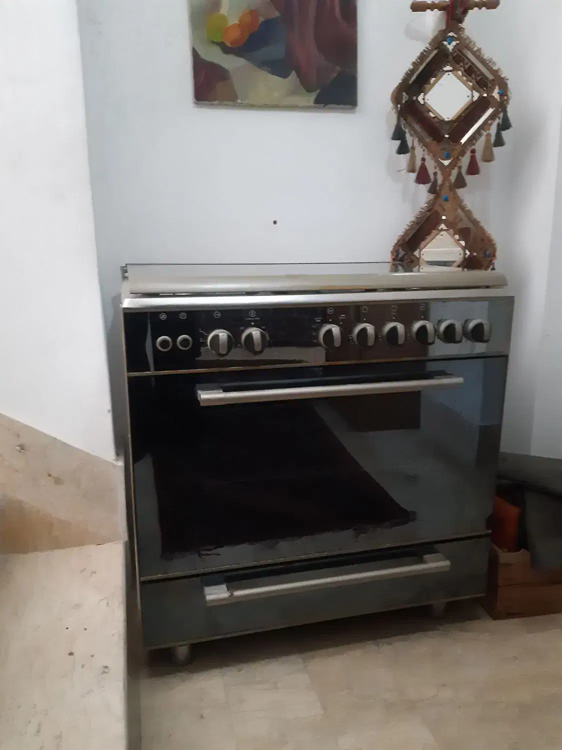 گاز آشپزخانه lofra طرح ایتالیایی ۵ شعله ،فر دار|اجاق گاز و لوازم برقی پختوپز|نوشهر, |دیوار