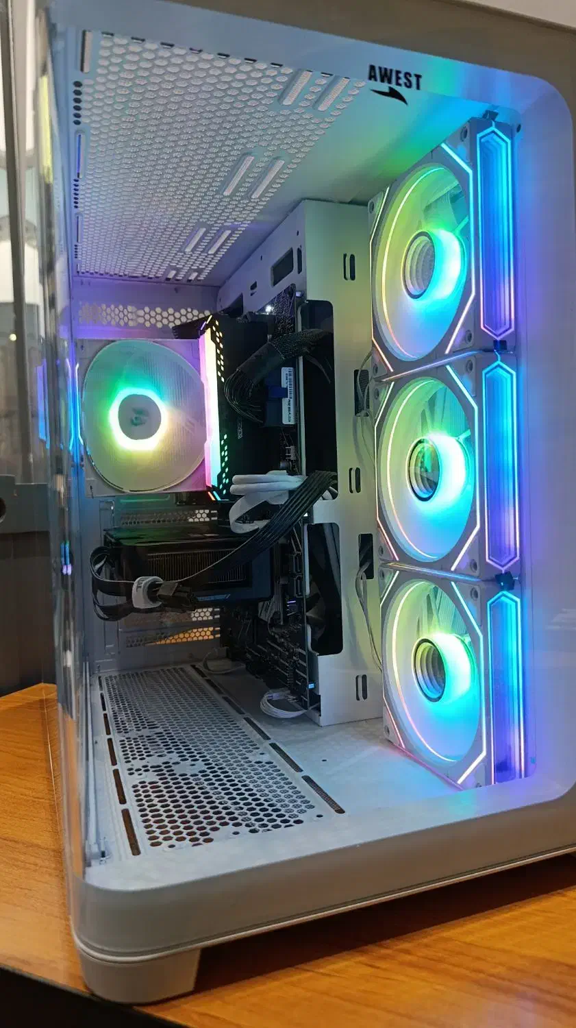 کیس گیمینگ رندرینگrtx4060asus ram32 rgb i5 13400f|رایانه رومیزی|تهران, صادقیه|دیوار