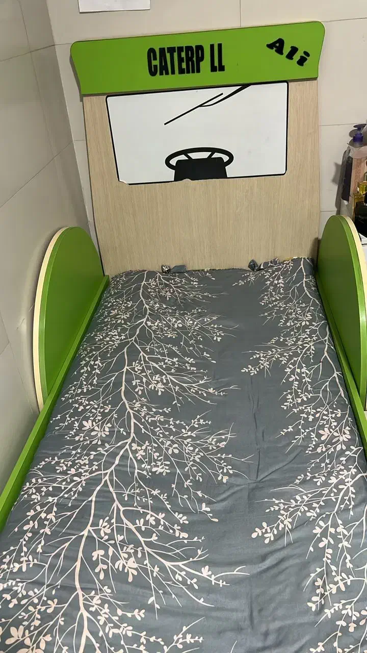 تخت کودک طرح لودر|تخت و سرویس خواب|ری, فیروزآبادی|دیوار