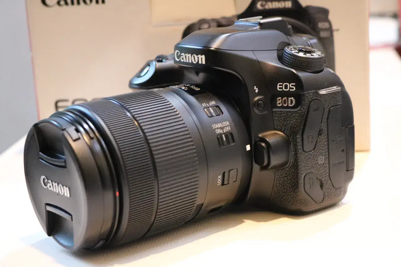 دوربین کنون CANON 80D بالنز 18 135 USM|دوربین عکاسی و فیلم‌برداری|مشهد, سناباد|دیوار