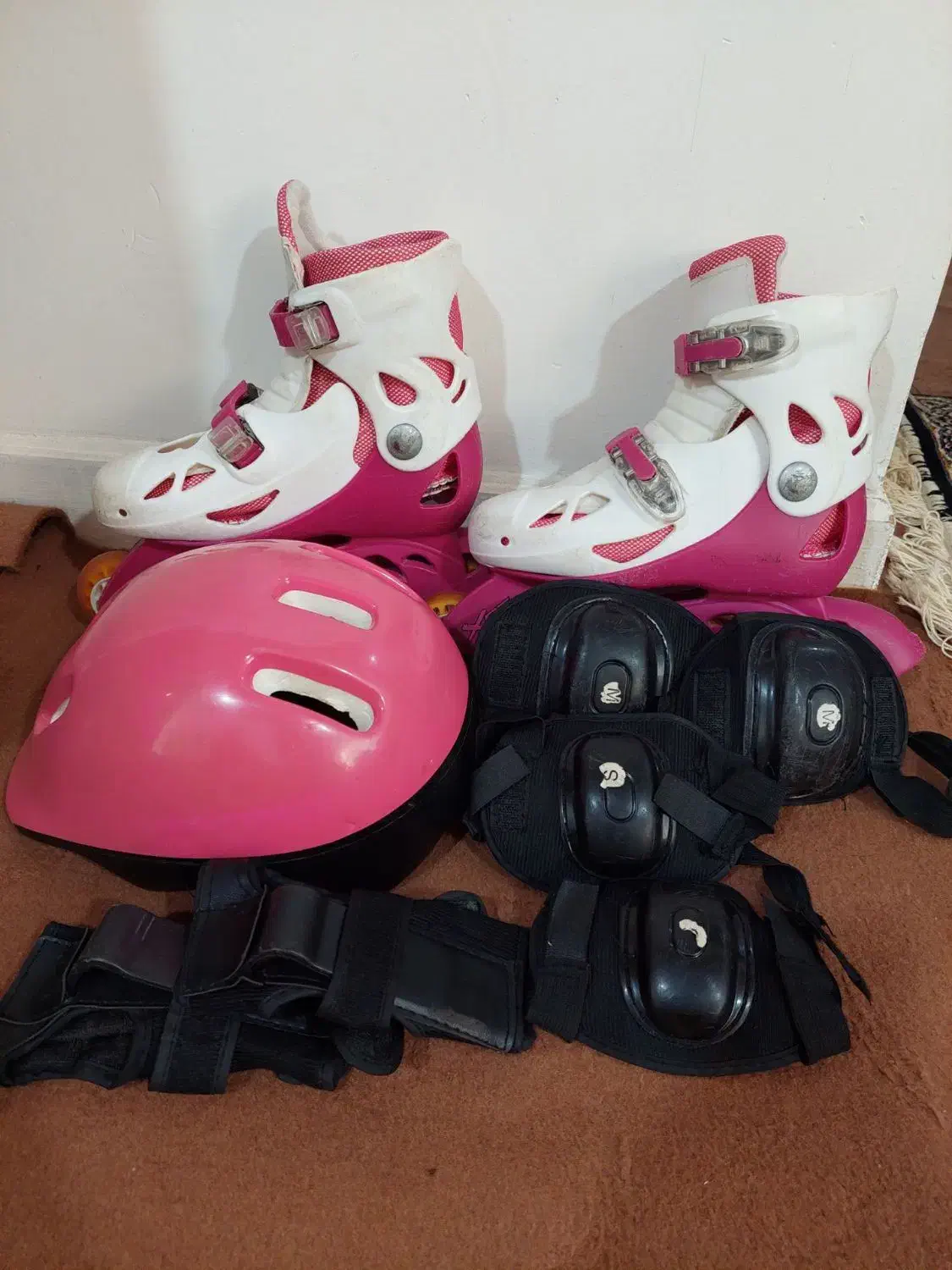 ست کامل اسکیت دخترانه|دوچرخه، اسکیت، اسکوتر|کنارک, |دیوار