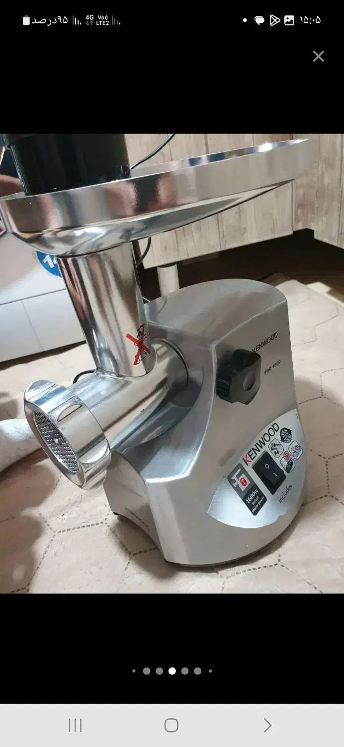 چرخ گوشت کنود کم کار کرده با تست|سایر لوازم برقی|تهران, بوستان ولایت|دیوار