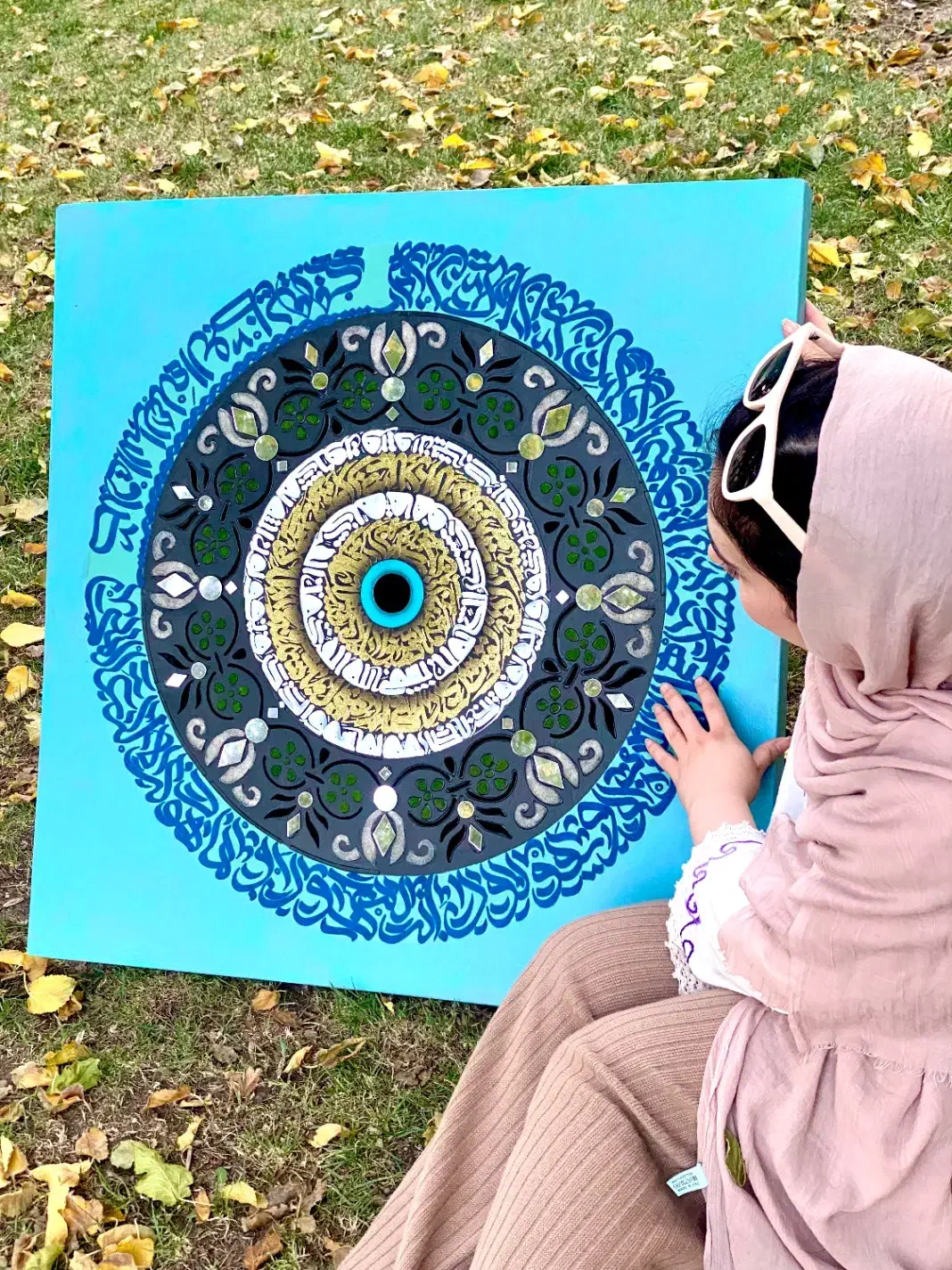 تابلوکالیگرافی قرآنی|تابلو، نقاشی، عکس|مشهد, شهرک رازی (شهرک غرب)|دیوار