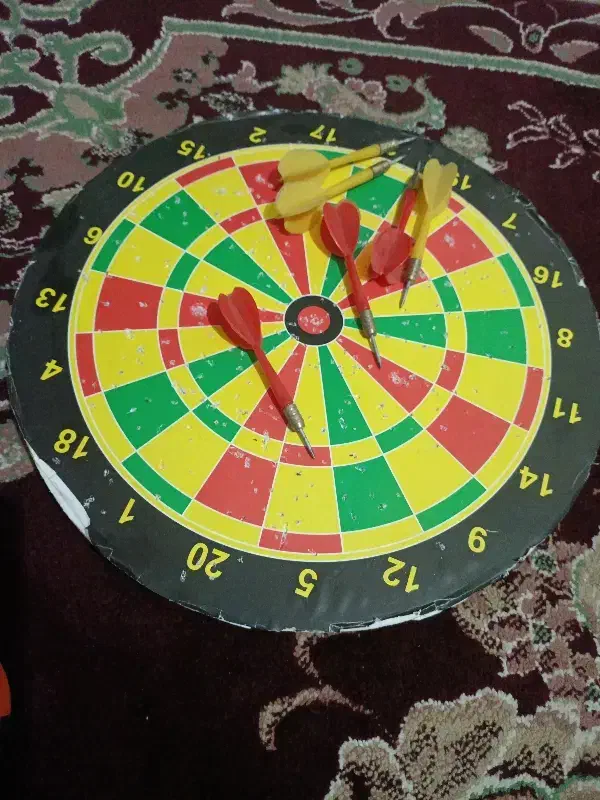 تخته دارت سالم برای سرگرمی خانگی + قیمت عالی|اسباببازی بچه|مشهد, محمدآباد|دیوار