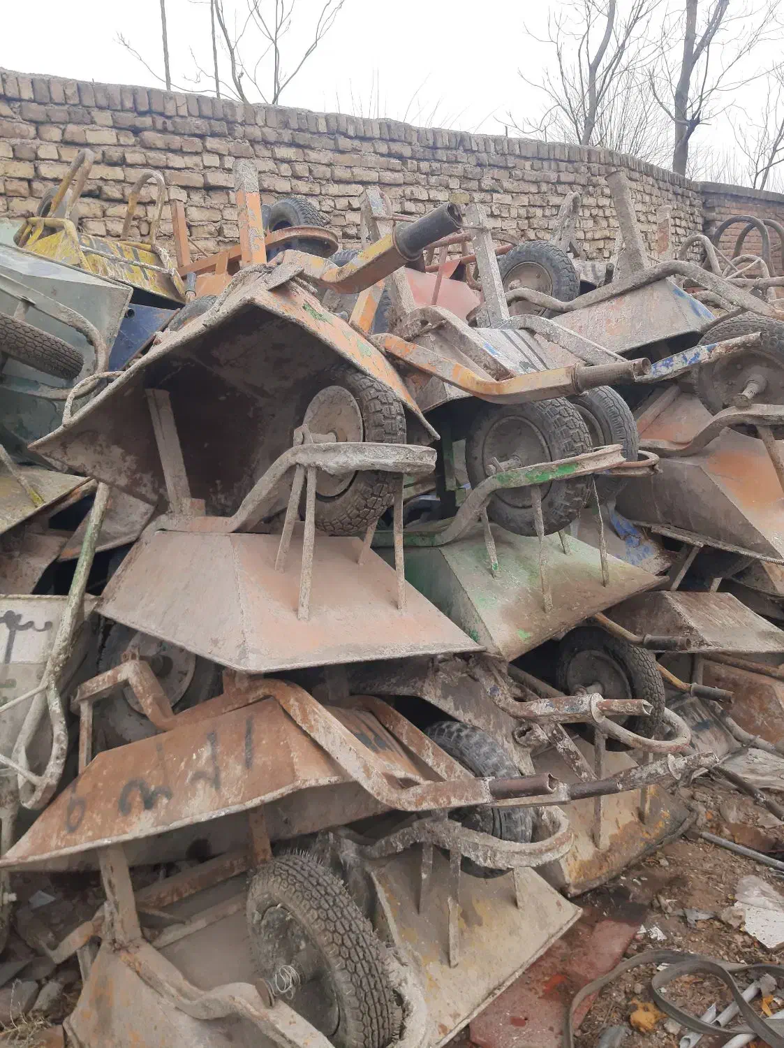 فرغون.فرقون.گاری|ابزارآلات|باقرشهر, |دیوار