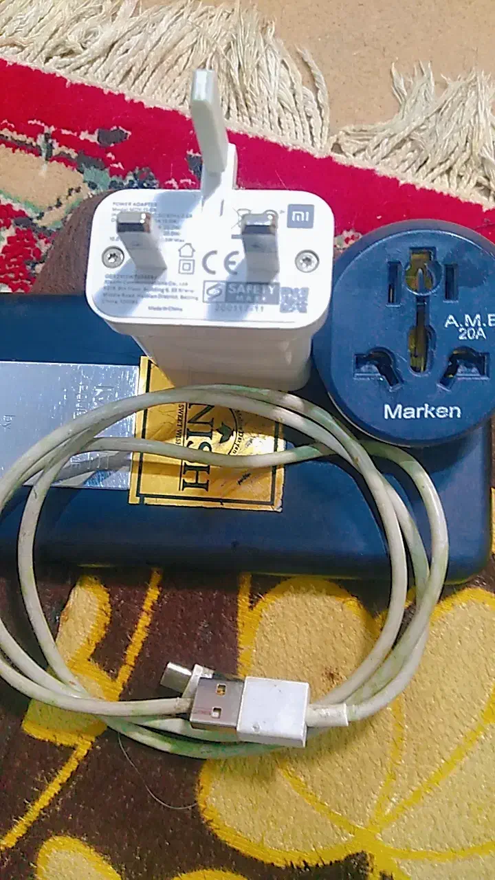 کله شارژرو کابل شیامی ۵٪۲۲ ولت|لوازم جانبی موبایل و تبلت|پلدختر, |دیوار