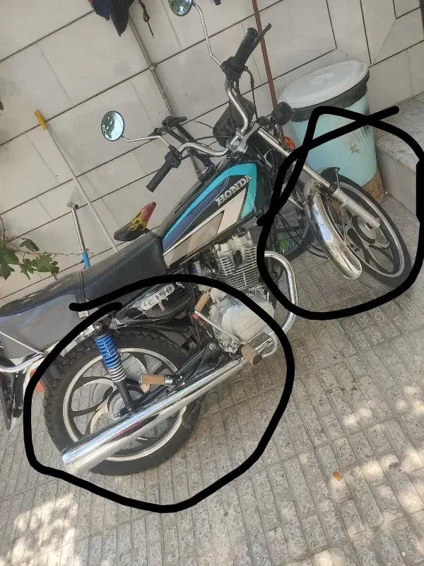 رینگ اسپرت موتور شمشیری همراه با زین|قطعات یدکی و لوازم جانبی|خمینیشهر, |دیوار