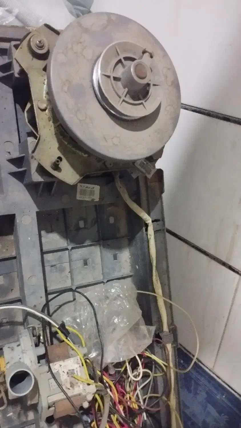 موتور لباسشویی پاکشوما هفت ونیم کیلویی|ماشین لباسشویی و خشککن لباس|اهواز, کوی نفت|دیوار