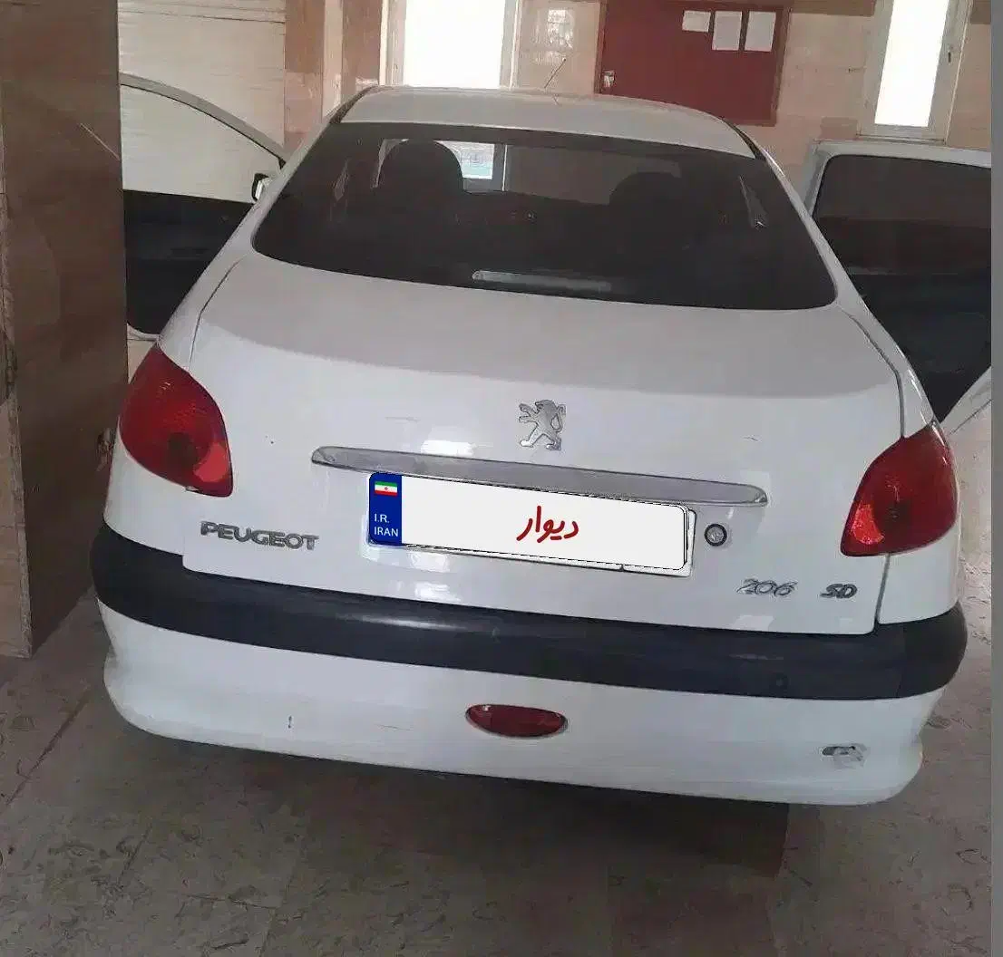 پژو ۲۰۶ اس دی تیپ ۵ موتور Tu5|خودرو سواری و وانت|سیرجان, |دیوار