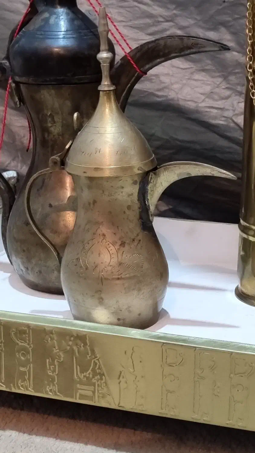 دله قهوه صابوبه قدیمی و منقل|قوری، کتری، قهوه‌ساز دستی|اهواز, پادادشهر|دیوار