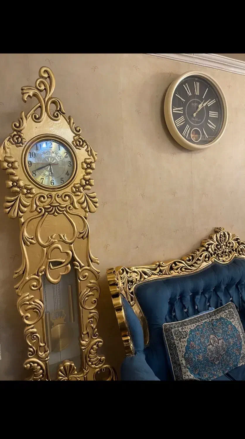 مبل ورق طلا سلطنتی|مبلمان خانگی و میز عسلی|اراک, |دیوار