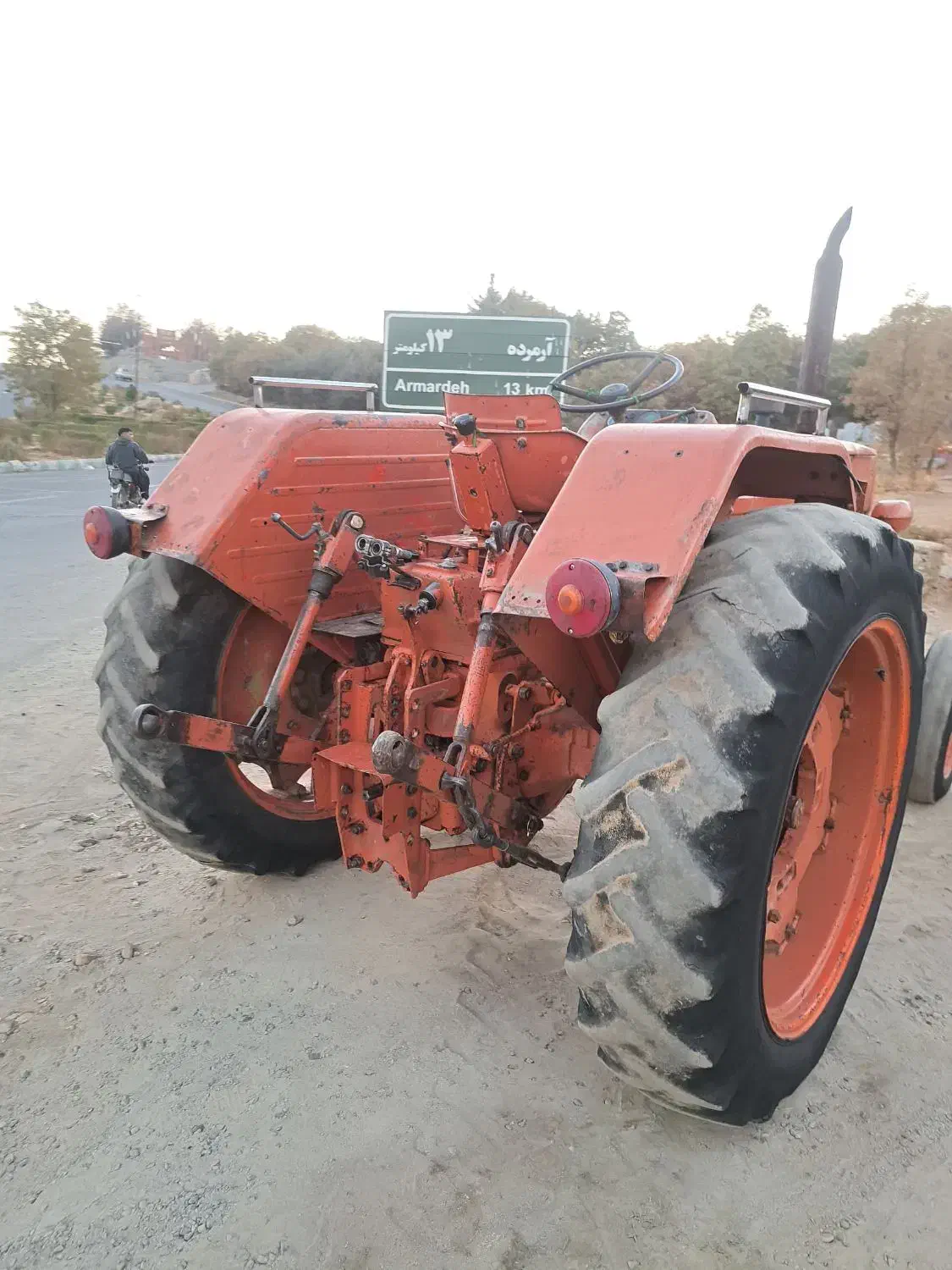 تراکتور رومانی جایز گندم تماس فابریک پلم|خودرو سنگین|بانه, |دیوار