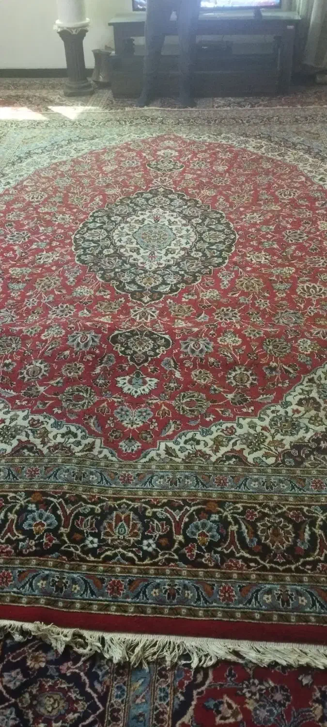 3 عدد فرش ماشینی 12 متری تمیز ۴+۳|فرش|اصفهان, رحیم‌آباد|دیوار