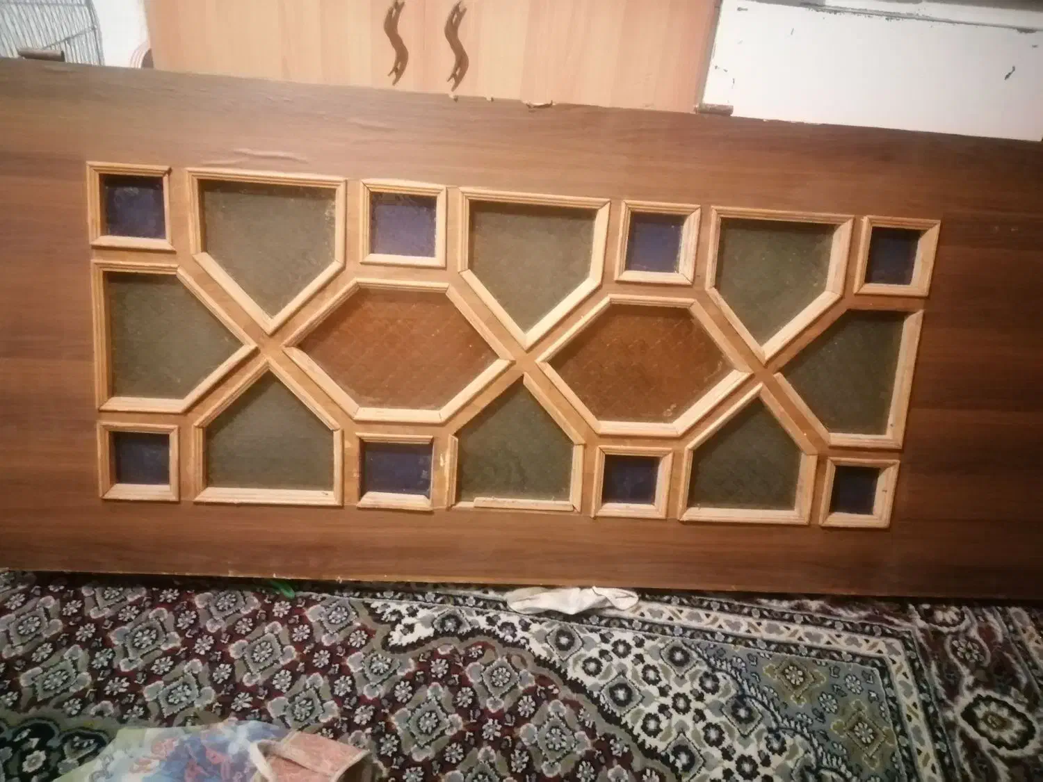 درب چوبی کلکسیونی|کلکسیون اشیاء عتیقه|سبزوار, هفت تیر|دیوار