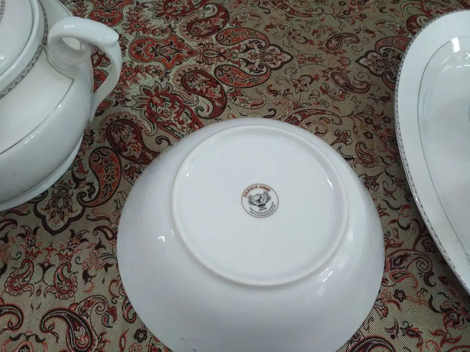 سرویس چینی پردیس صادراتی 105 پارچه خیلی تمییز|ظروف سرو و پذیرایی|زنجان, |دیوار