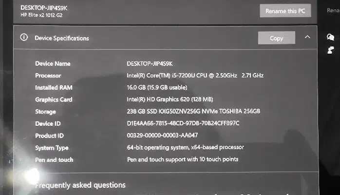 hp elite x2|رایانه همراه|بروجرد, |دیوار