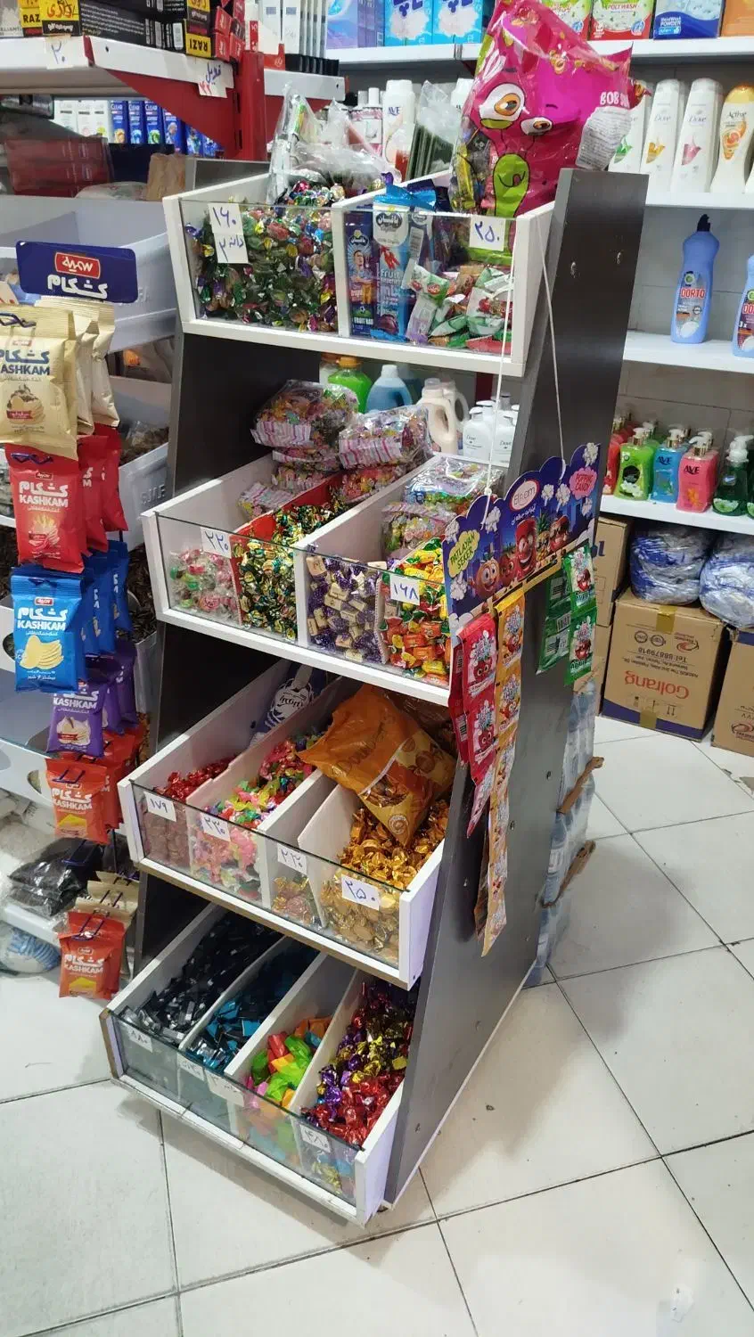 استند ام دی اف سوپرمارکت|کتابخانه، شلف، قفسههای دیواری|محمدیه-قزوین, |دیوار