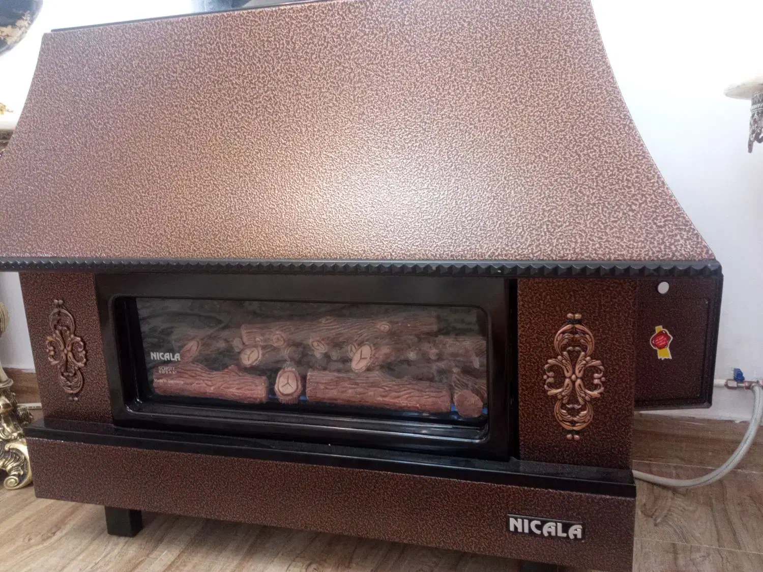 بخاری  شومینه نیک کالا بزرگ وکوچک درحد اکبند|بخاری، هیتر، شومینه|تبریز, |دیوار