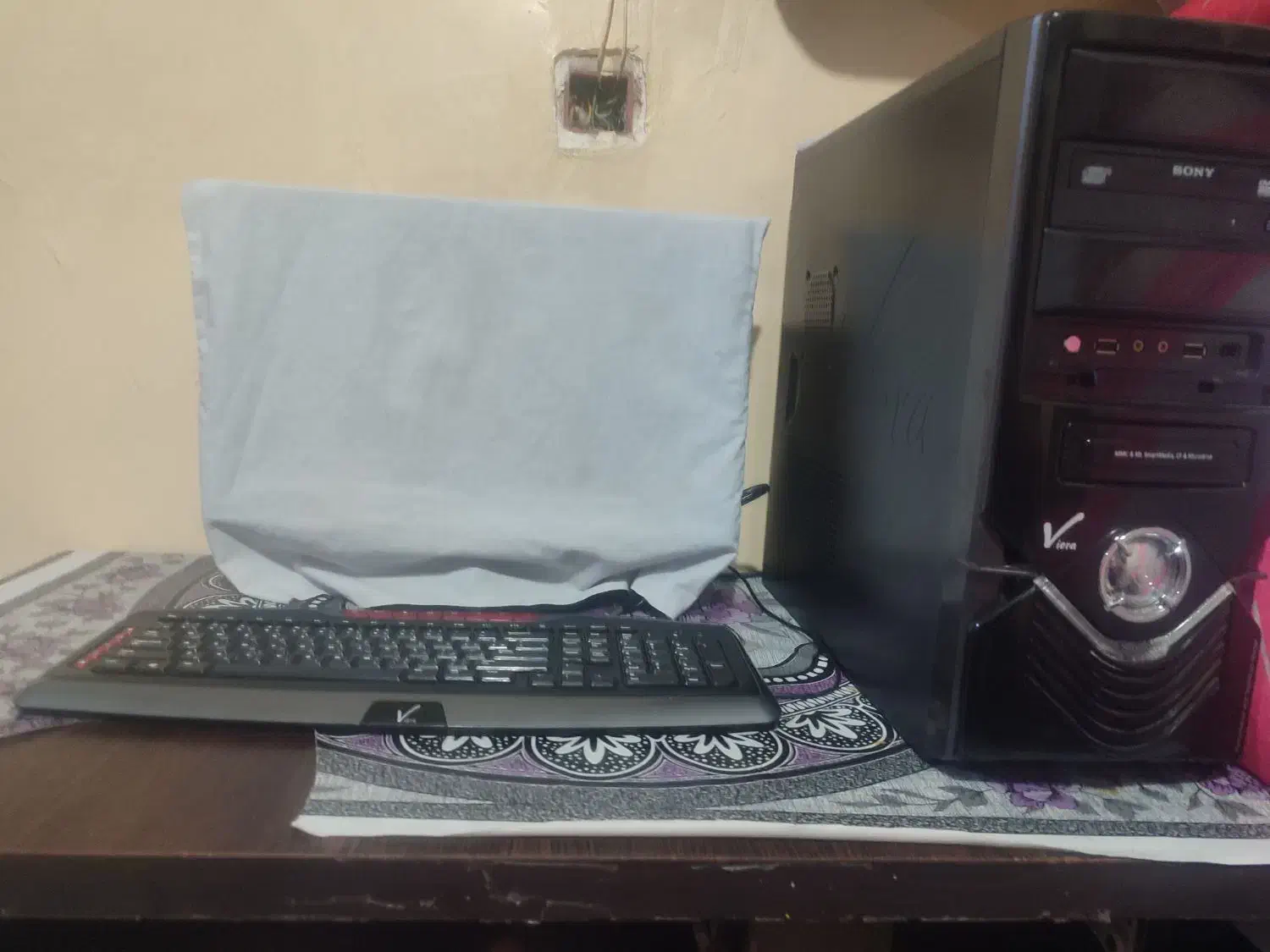 دستگاه کامیوتر|رایانه رومیزی|لردگان, |دیوار