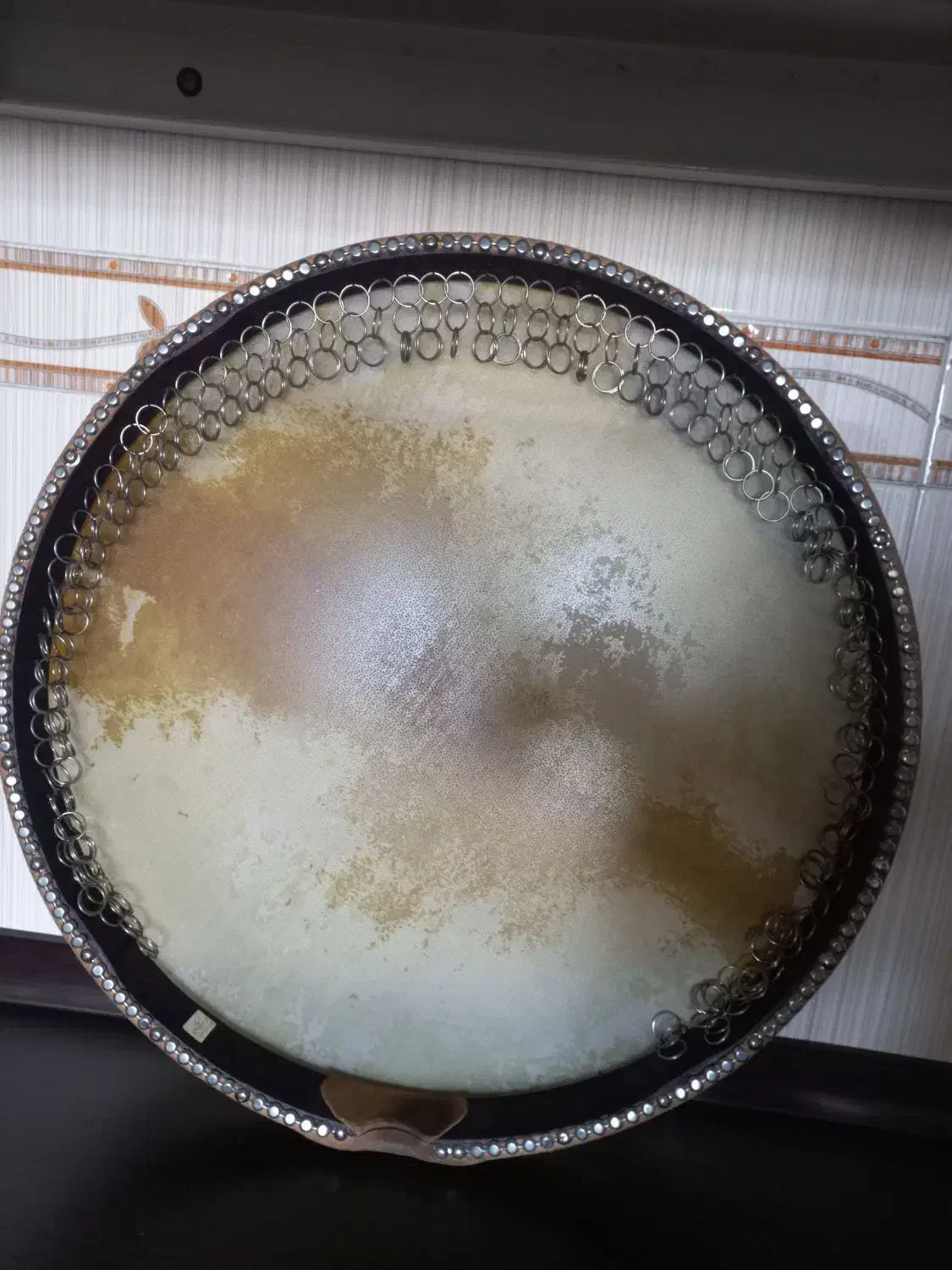 دف حبیبی|سازهای سنتی|فلاورجان, |دیوار