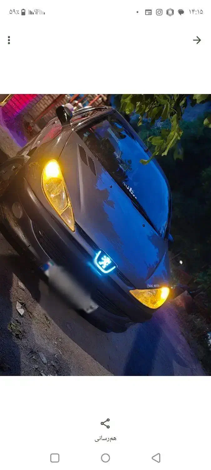 پژو ۲۰۶ مدل ۸۳تیپ۲|خودرو سواری و وانت|رضویه, |دیوار