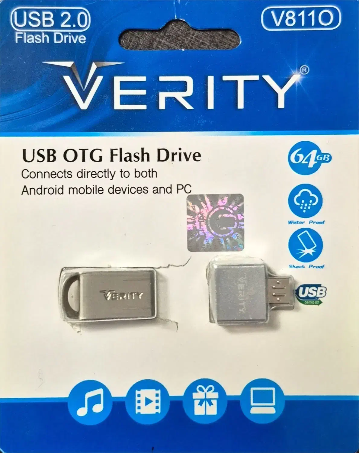 فلش ۶۴ گیگ وریتی|قطعات و لوازم جانبی رایانه|مشهد, حجت|دیوار