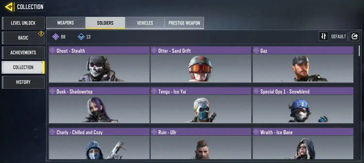 اکانت کالاف معاوضه با اکانت زیلات دار هم سطح خودش|کنسول، بازی ویدئویی و آنلاین|بروجرد, |دیوار