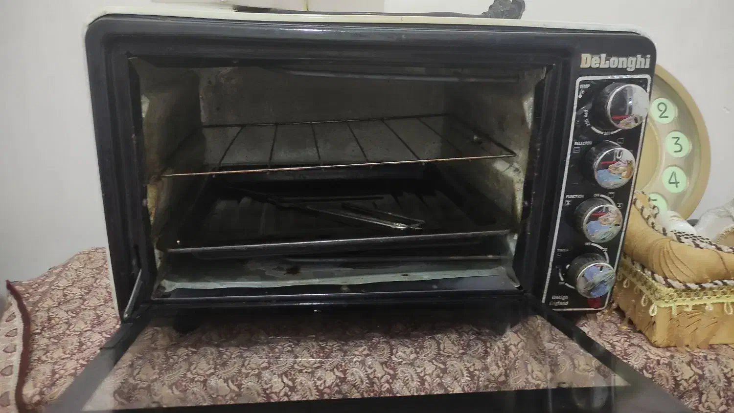 توستر مارک Delonghiکاملا سالم|اجاق گاز و لوازم برقی پختوپز|خرمآباد, |دیوار