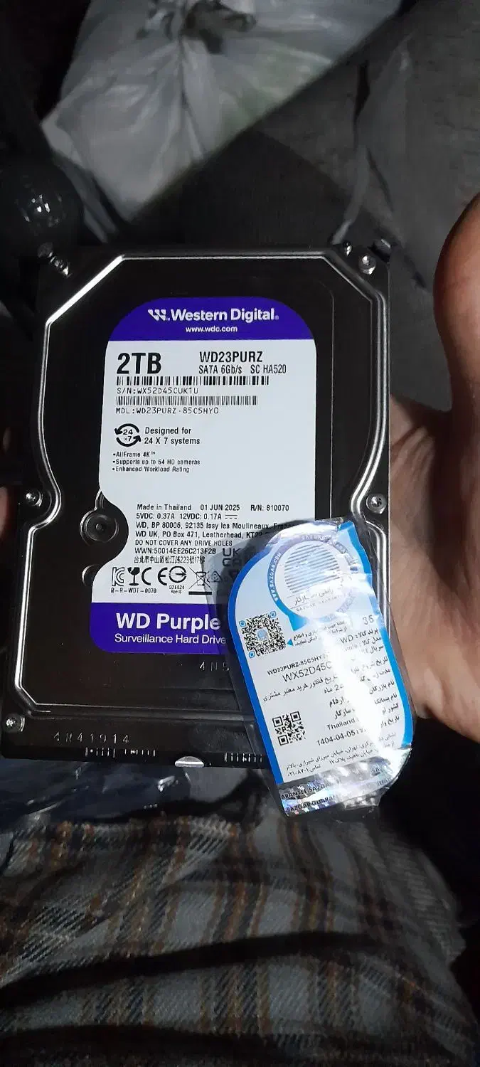 هارد۲ TR دستگاه DVR|قطعات و لوازم جانبی رایانه|مشهد, احمدآباد|دیوار