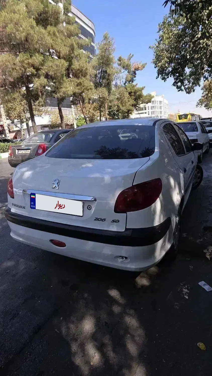 206 sd مدل 99|خودرو سواری و وانت|مشهد, کلاهدوز|دیوار