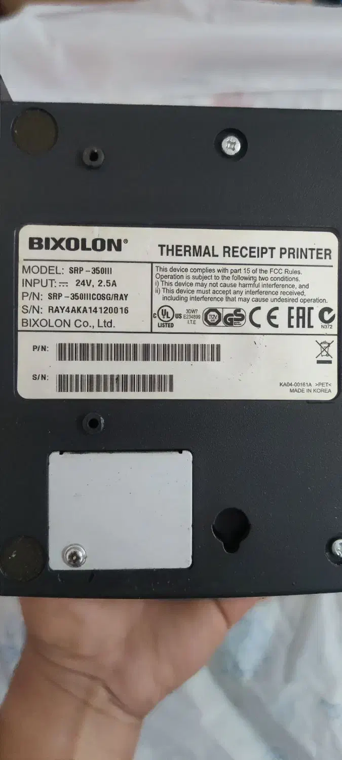 فیش پرینتر BIXOLON به همراه کابل و لوازم|پرینتر، اسکنر، کپی، فکس|همدان, |دیوار