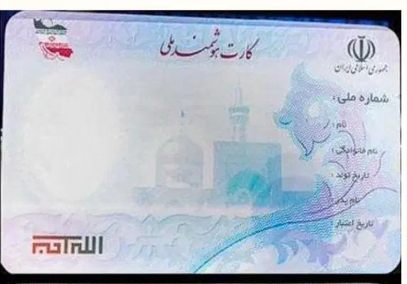 کارت ملی هوشمند بنام ثریا محمدی گم شده|اشیا|همدان, |دیوار