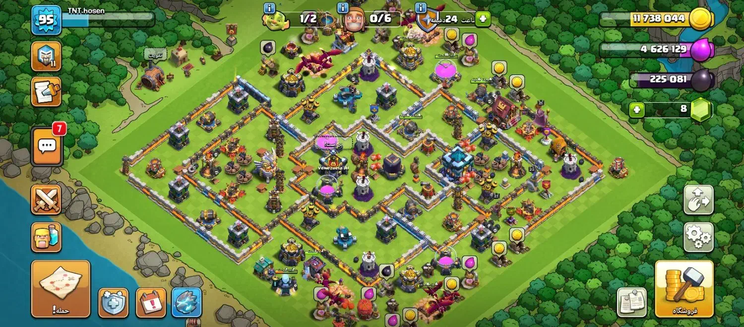 اکانت کلش تان ۱۳|کنسول، بازی ویدئویی و آنلاین|زرین دشت (همدان), |دیوار