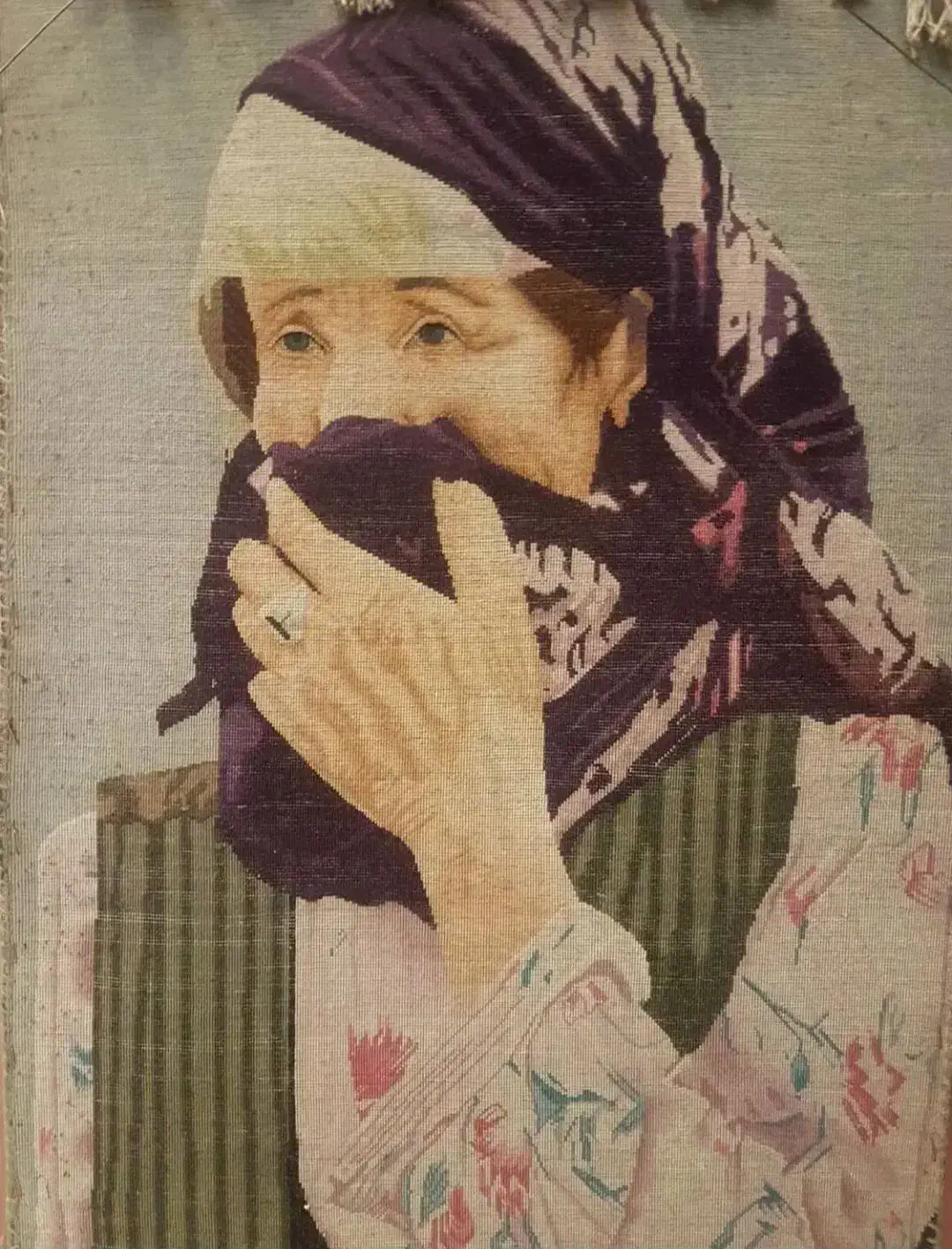 تابلو فرش دستباف ۱۰۰*۷۰|تابلو فرش|تهران, جنت‌آباد جنوبی|دیوار