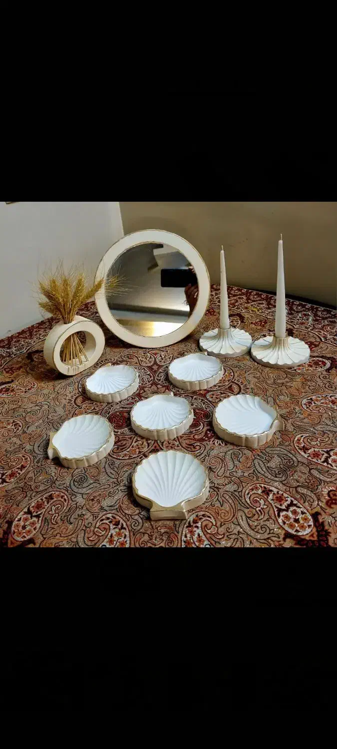 سنگ مصنوعی و سفره هفت سین|صنایع دستی و سایر لوازم تزئینی|اصفهان, رزمندگان|دیوار