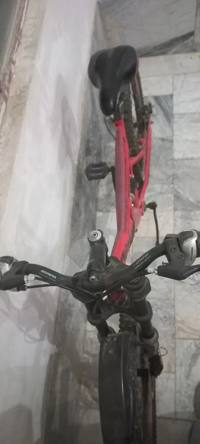 دوچرخه ۲۴ دنده ای فنری|دوچرخه، اسکیت، اسکوتر|دماوند, گیلاوند|دیوار