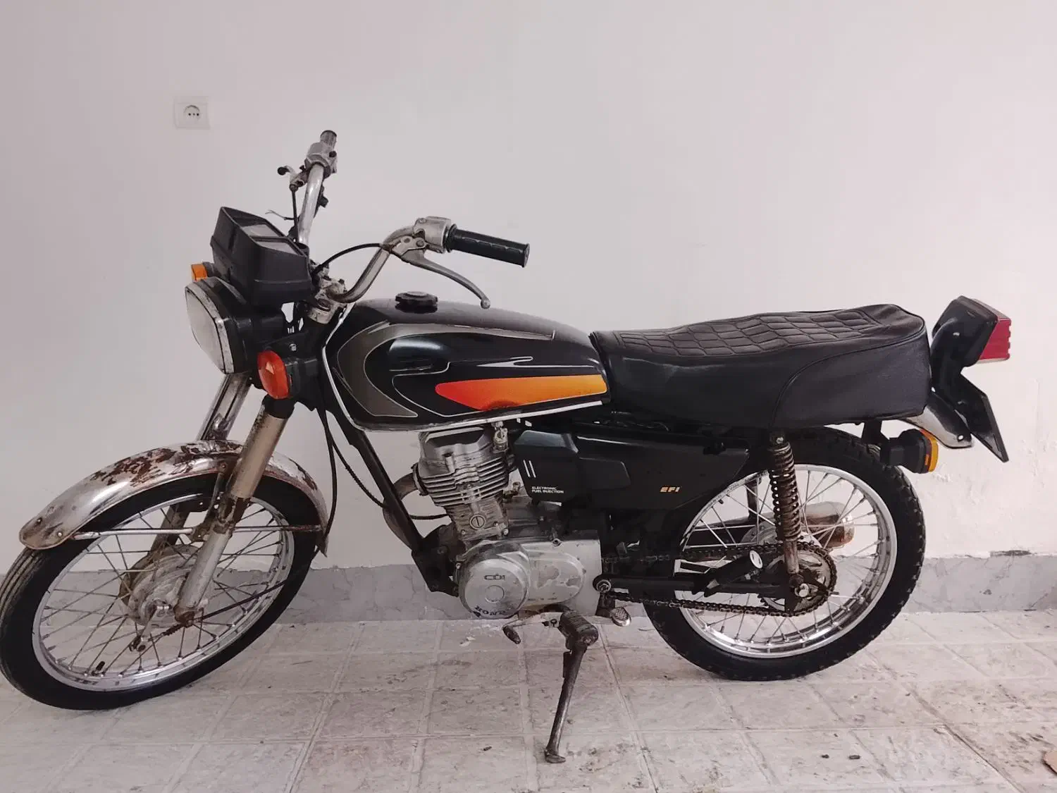 موتور هندا مزایده|موتورسیکلت|حویق, |دیوار