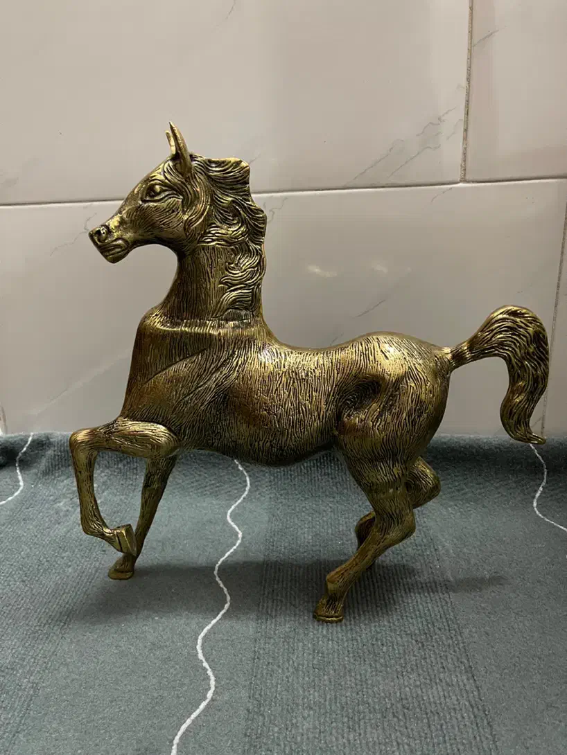 برنجی اسب|مجسمه، تندیس، ماکت|تهران, باغ فیض|دیوار