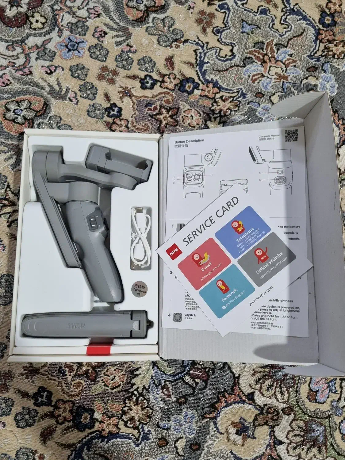 گیمبال حرفه ای موبایل|دوربین عکاسی و فیلمبرداری|زاهدان, |دیوار