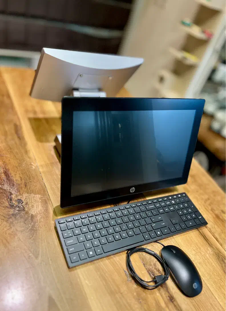 صندوق فروشگاهی تاچ دو مانیتوره HP PR9 9015 G1|رایانه رومیزی|تهران, دزاشیب|دیوار