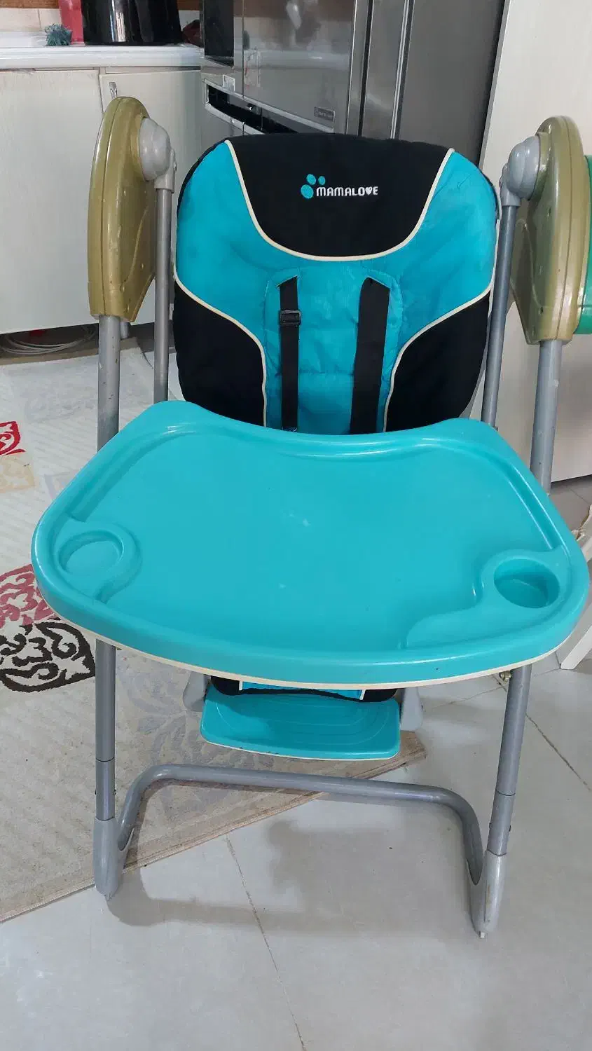 صندلی غذای تاب شونده موزیکال|تخت و صندلی بچه|کرمانشاه, |دیوار