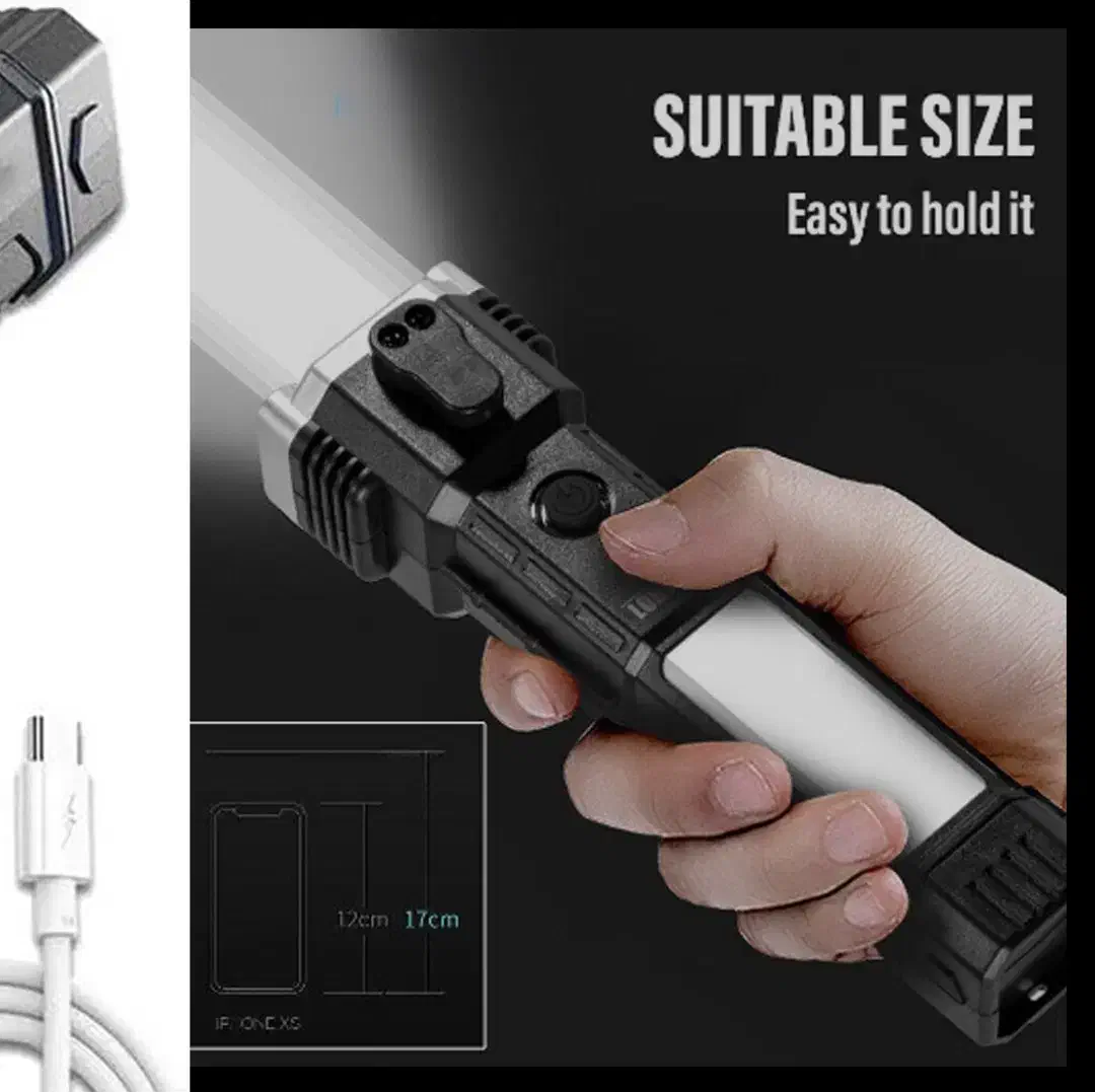 چراغ قوه دستی چند کاره|کوهنوردی و کمپینگ|ایرانشهر, |دیوار