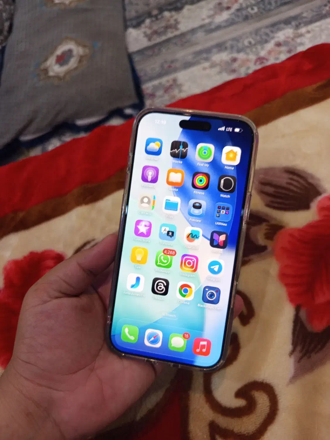 آیفون 17پرومکس زدیی نات اکتیو|موبایل|دشتیاری, |دیوار